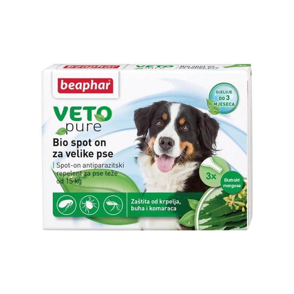 Bio Spot On Repelent za velike pse 3/1, pak