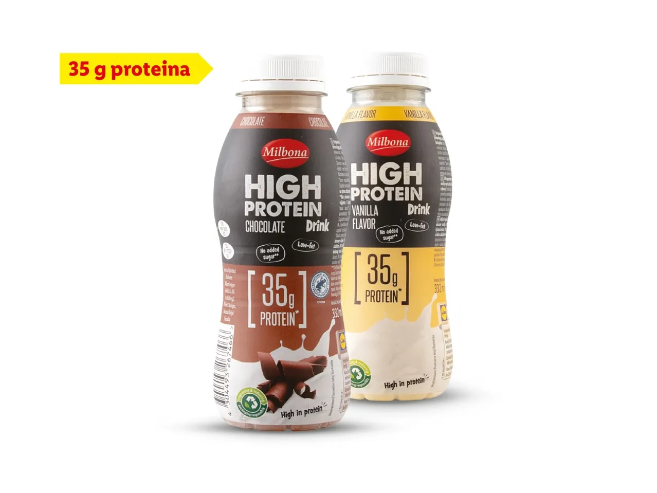 Milbona High protein napitak 350 g