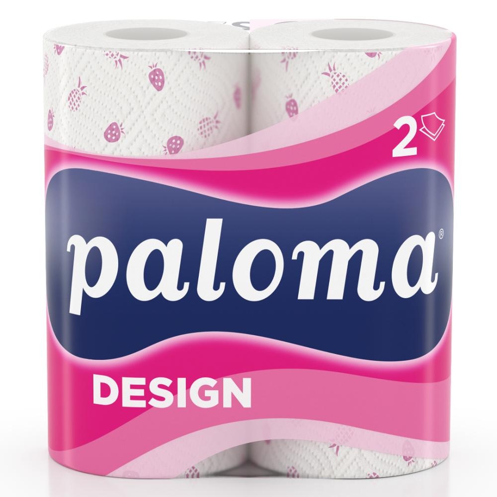 PALOMA Kuhinjski ručnici dvoslojni 2 role