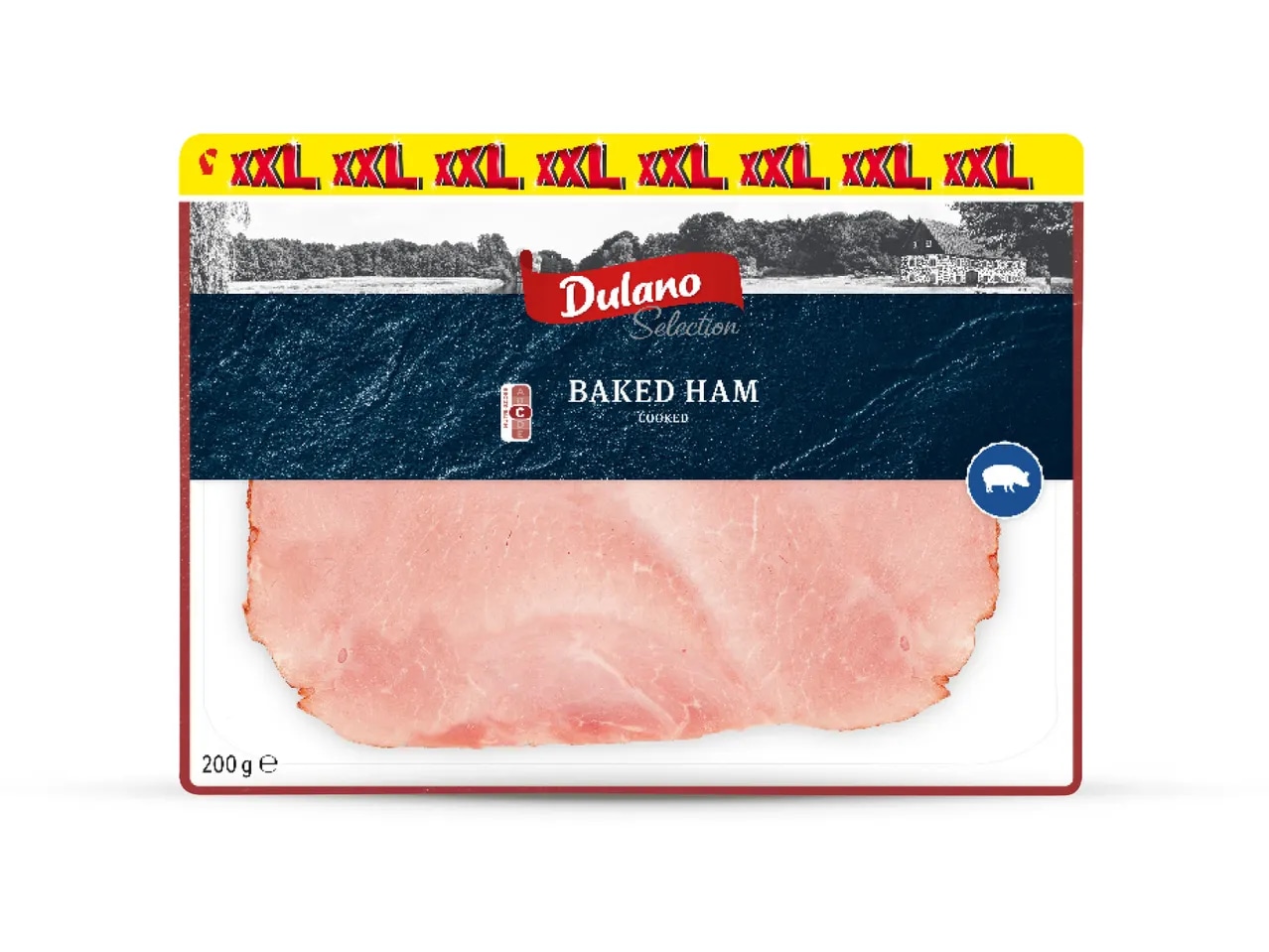 Dulano Delikates pečena šunka XXL 200 g