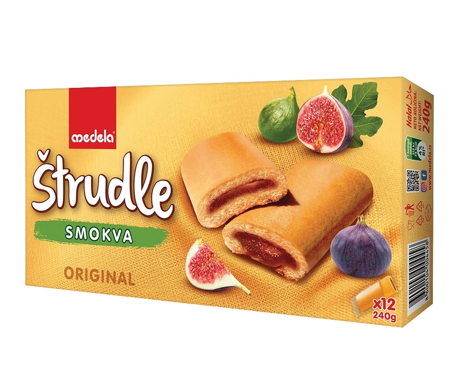 Medela Štrudle smokva 240g