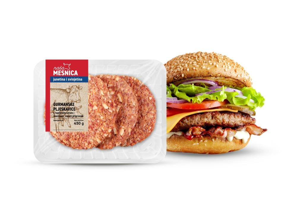 Svježa gurmanska pljeskavica 450 g