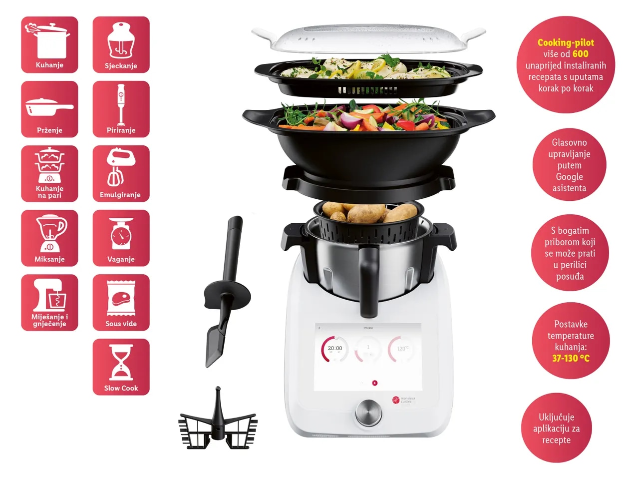 Monsieur Cuisine Smart 1 komad SILVERCREST
