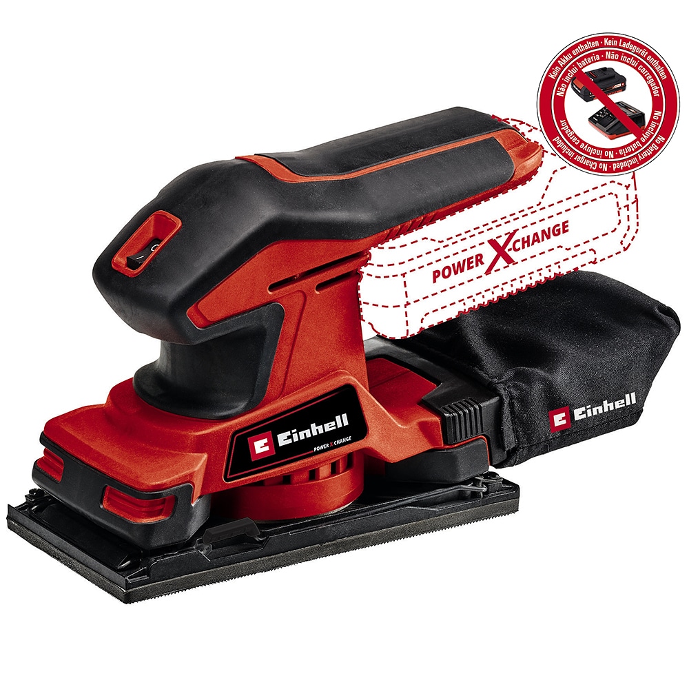 Einhell Aku vibracijska brusilica 'TC-OS 18/187 Li - Solo'
