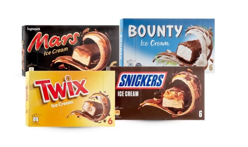 Bounty / Twix / Snickers Čokoladice 36,5 - 57 g Bounty, Twix, Snickers