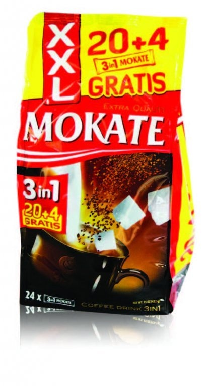 MOKATE Kava 3u1 vrećica 24x17g Mokate