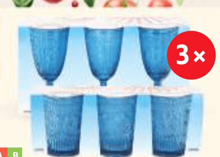 Set čaša 3 komada