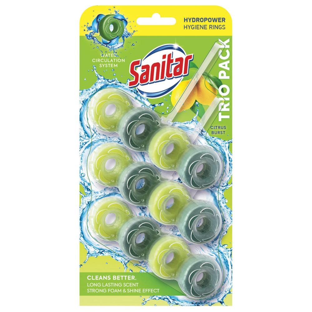 Sanitar Osvježivač za WC školjku 3 x 40 g