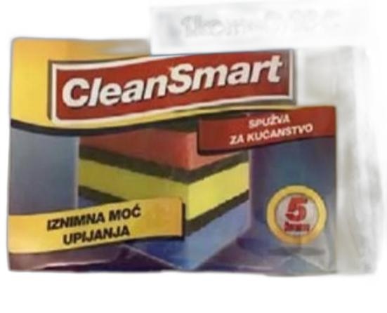 Clean Smart Spužva za kućanstvo 5/1