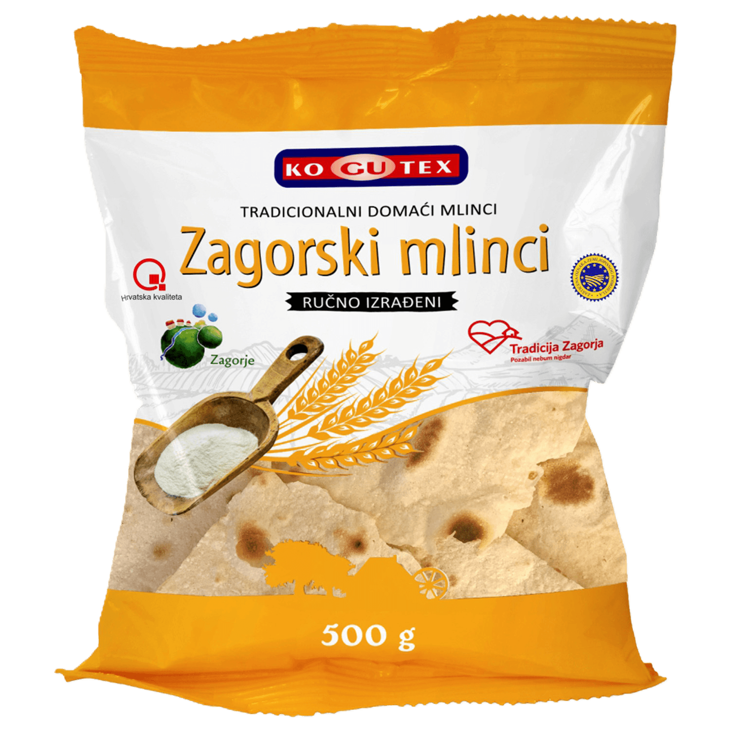 Kogutex Zagorski mlinci 500 g KOGUTEX