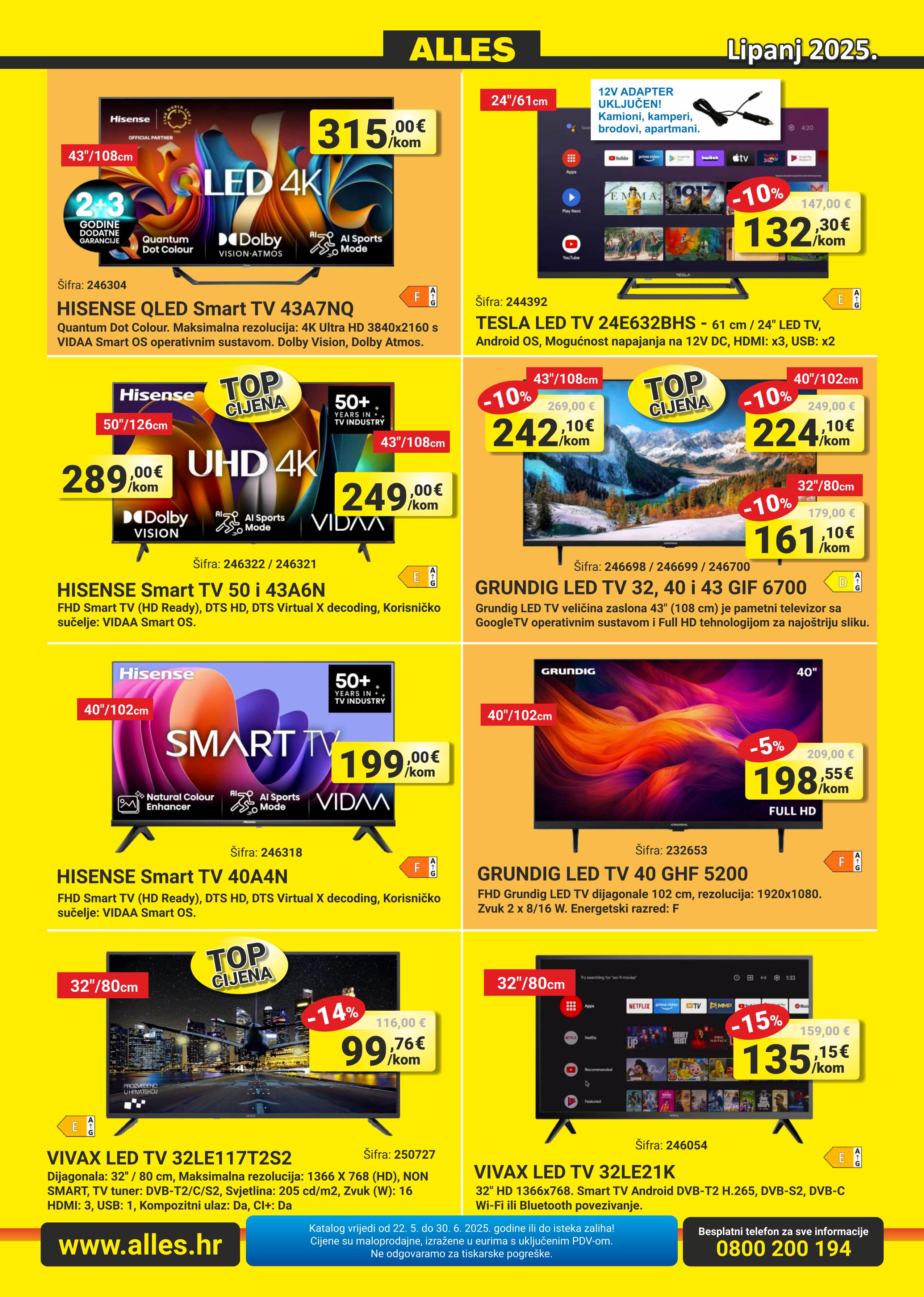 Smart tv 40a4n