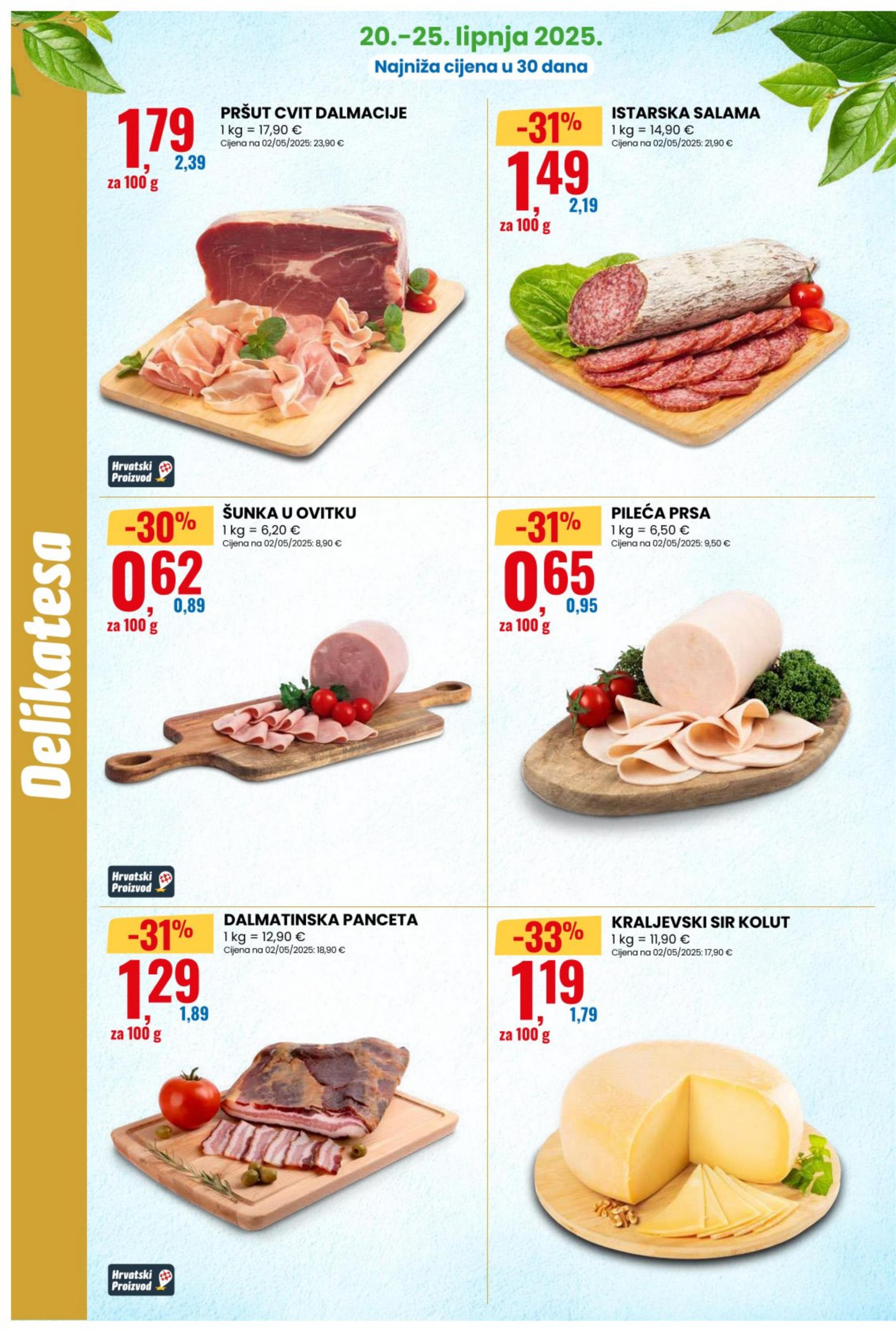 Pršut cvit dalmacije
