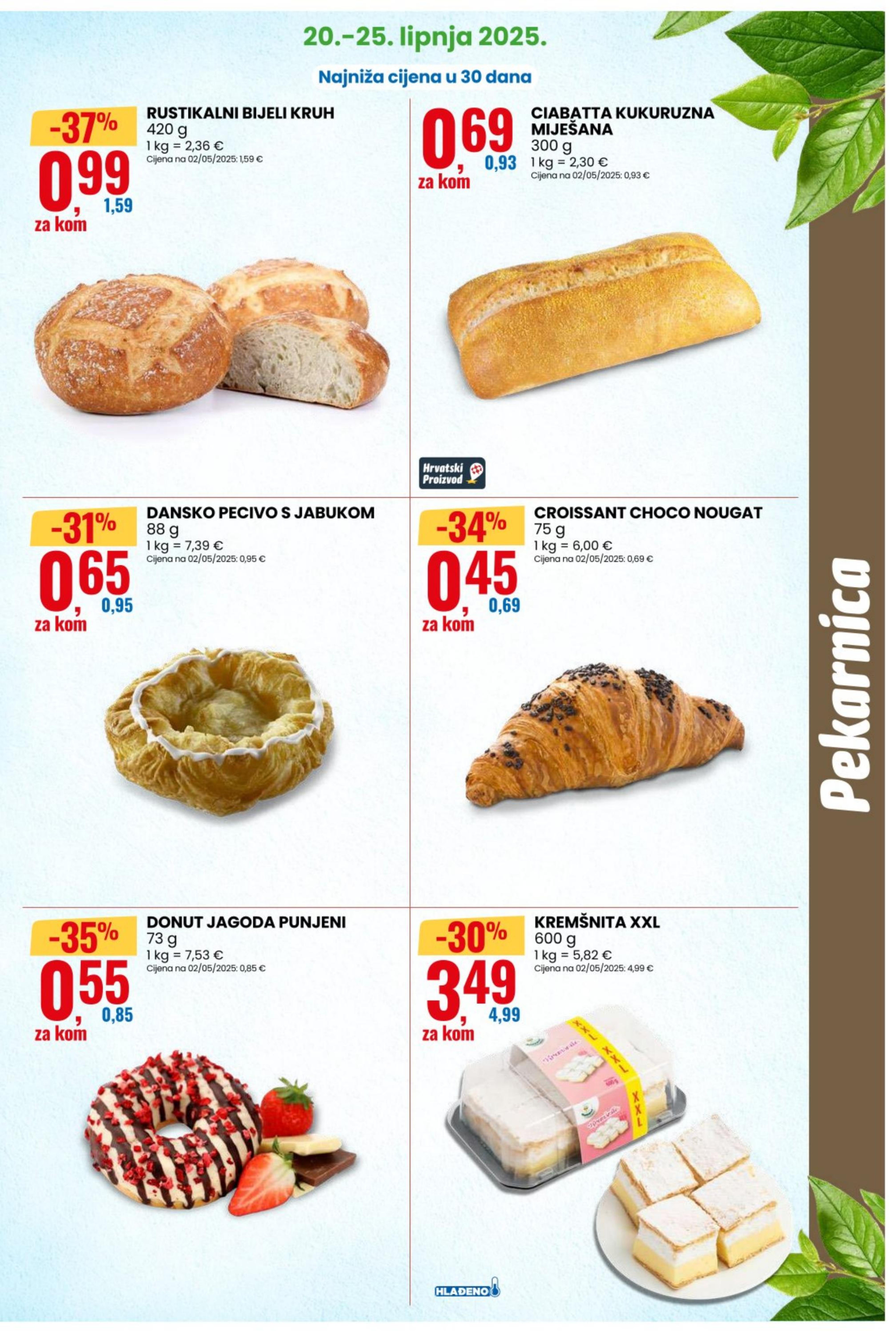 Croissant choco nougat