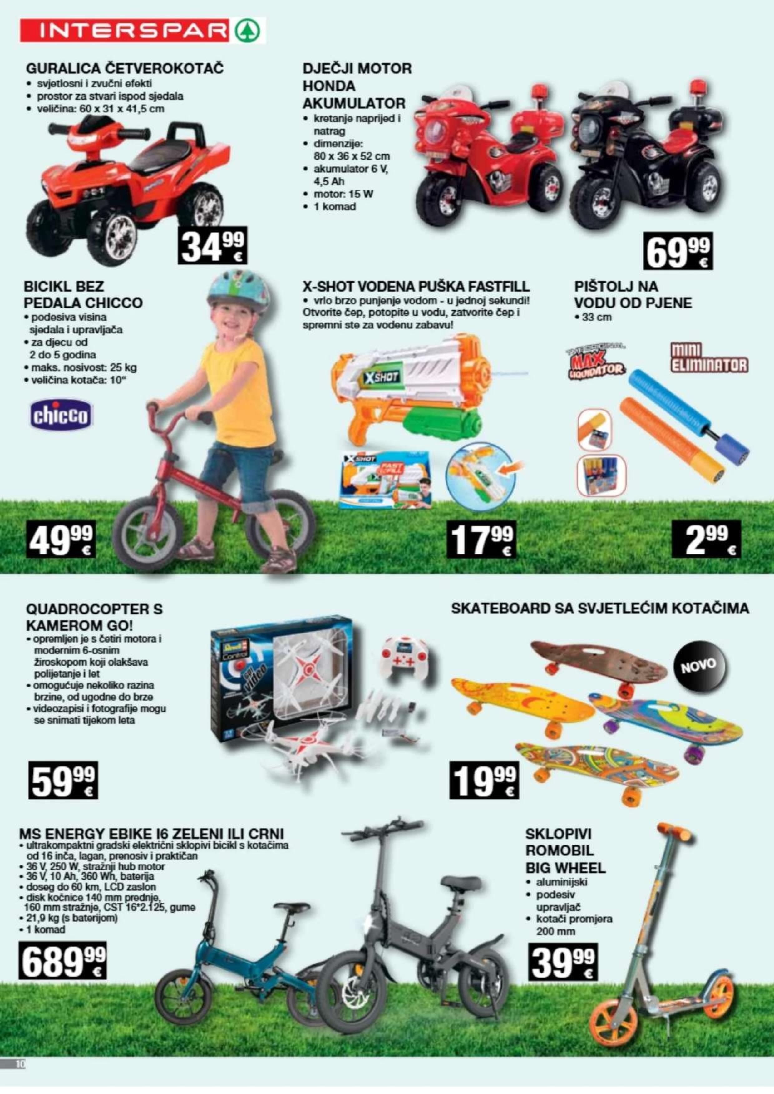 Sklopivi romobil big wheel