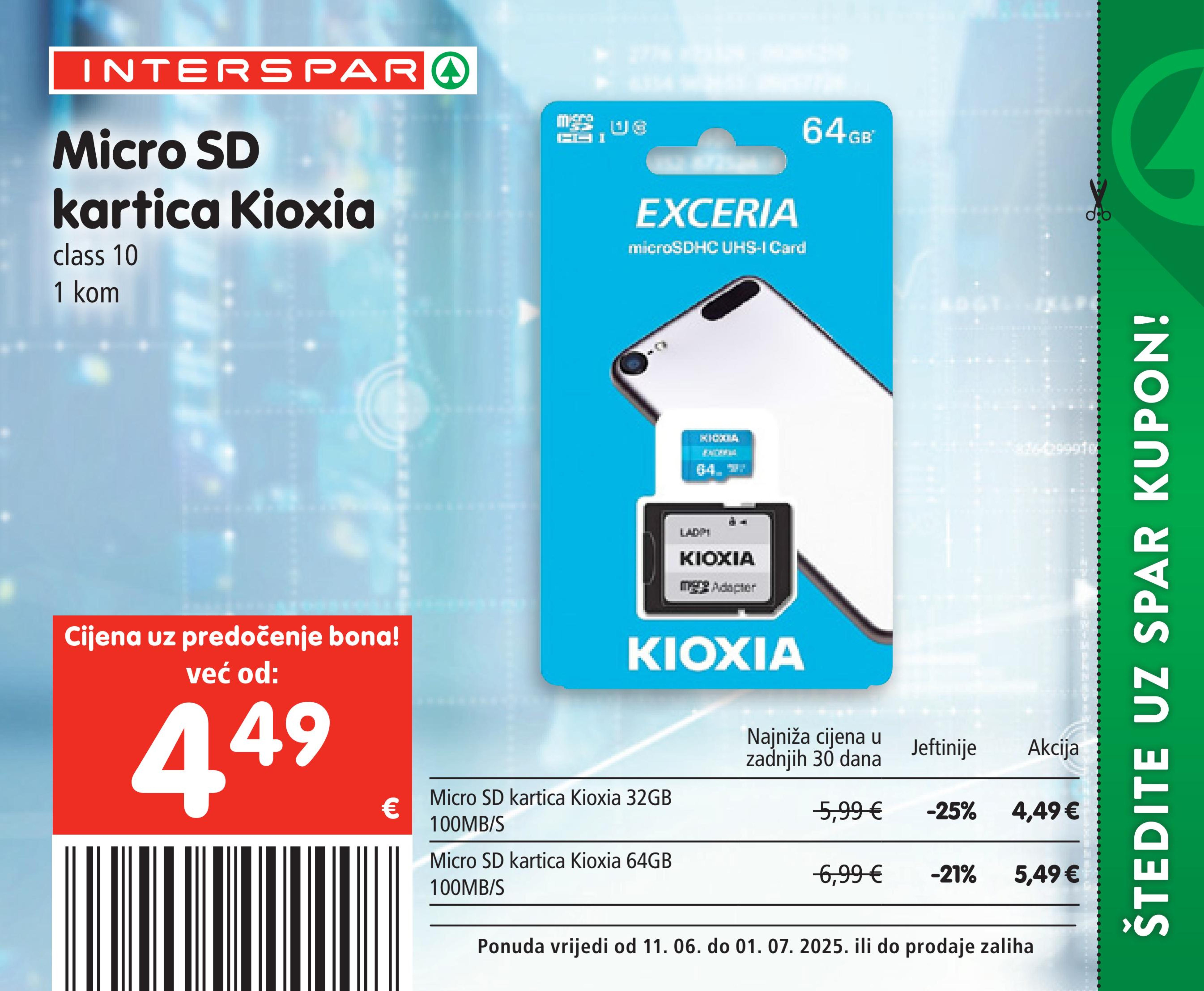 Micro sd kartica