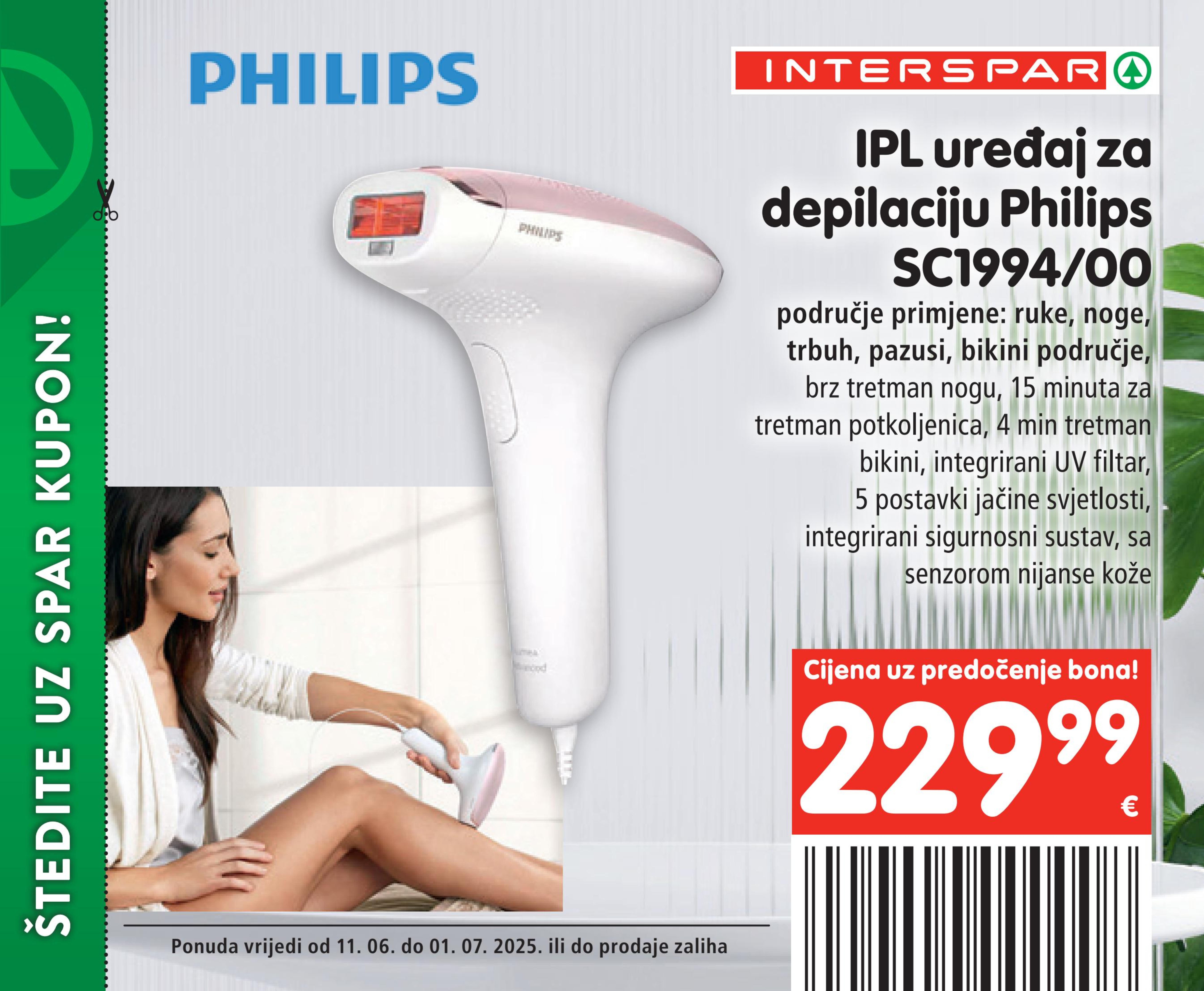 Ipl uređaj za depilaciju