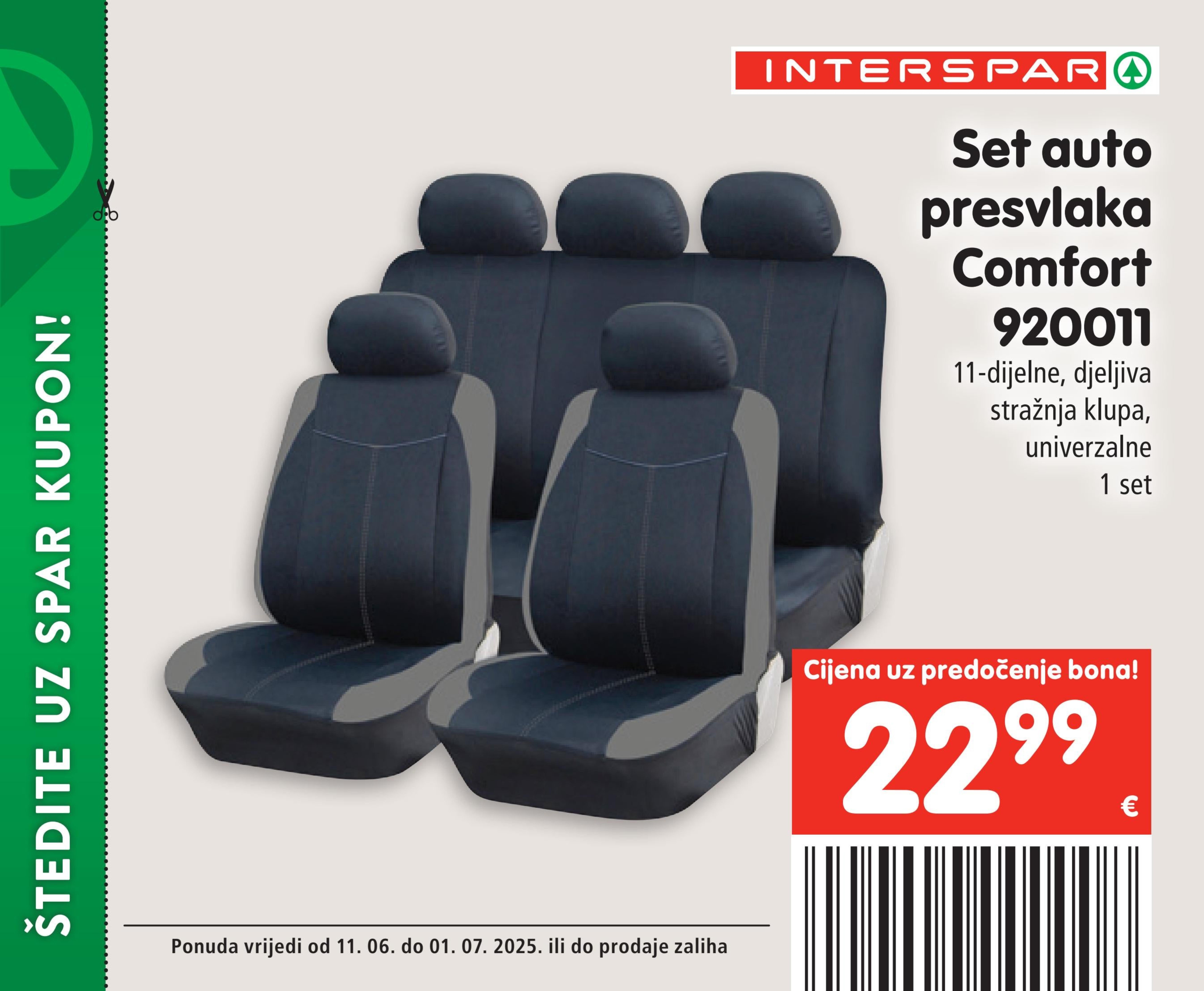 Set auto presvlaka comfort