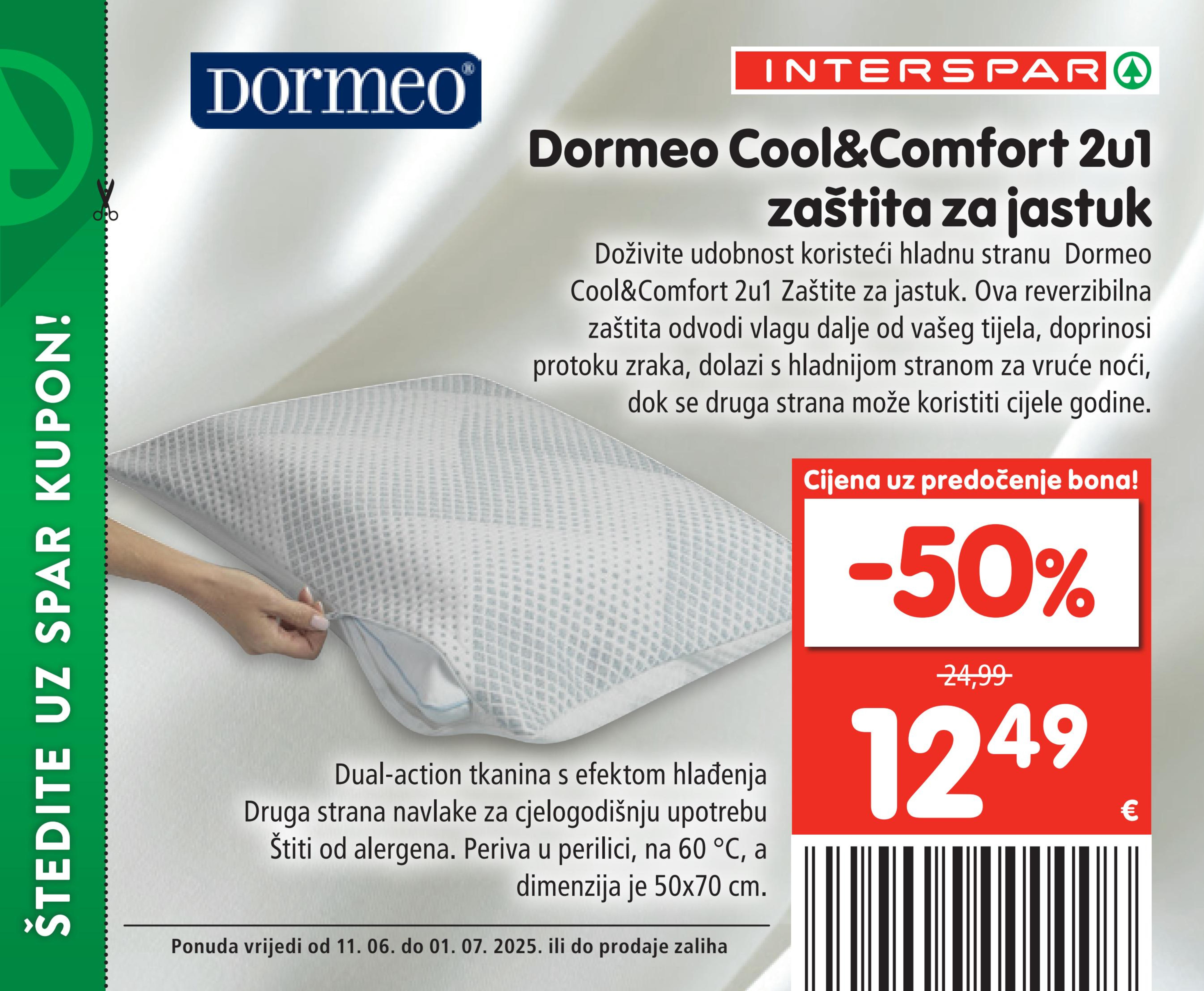 Cool&comfort 2u1 zaštita za jastuk