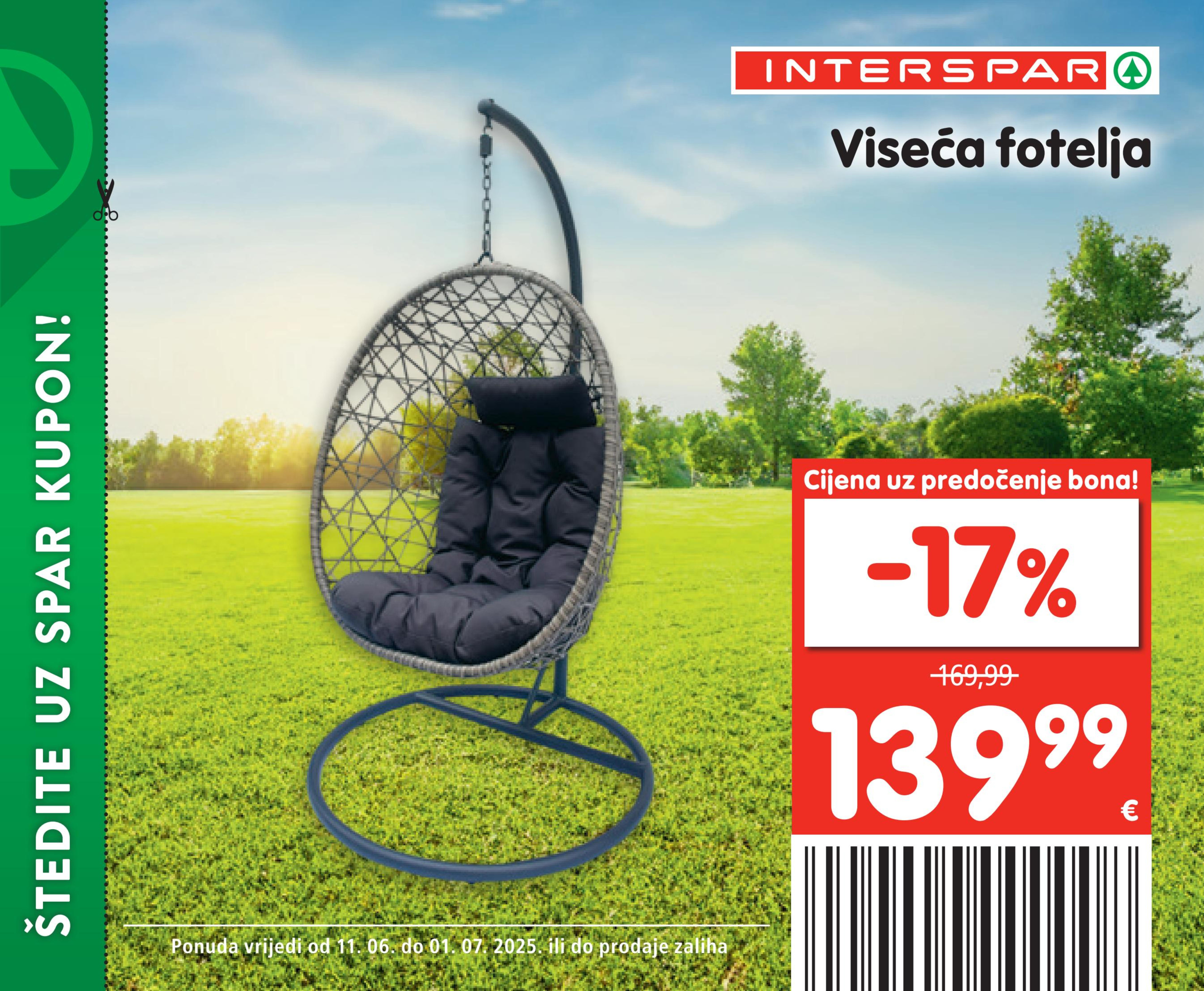 Viseća fotelja