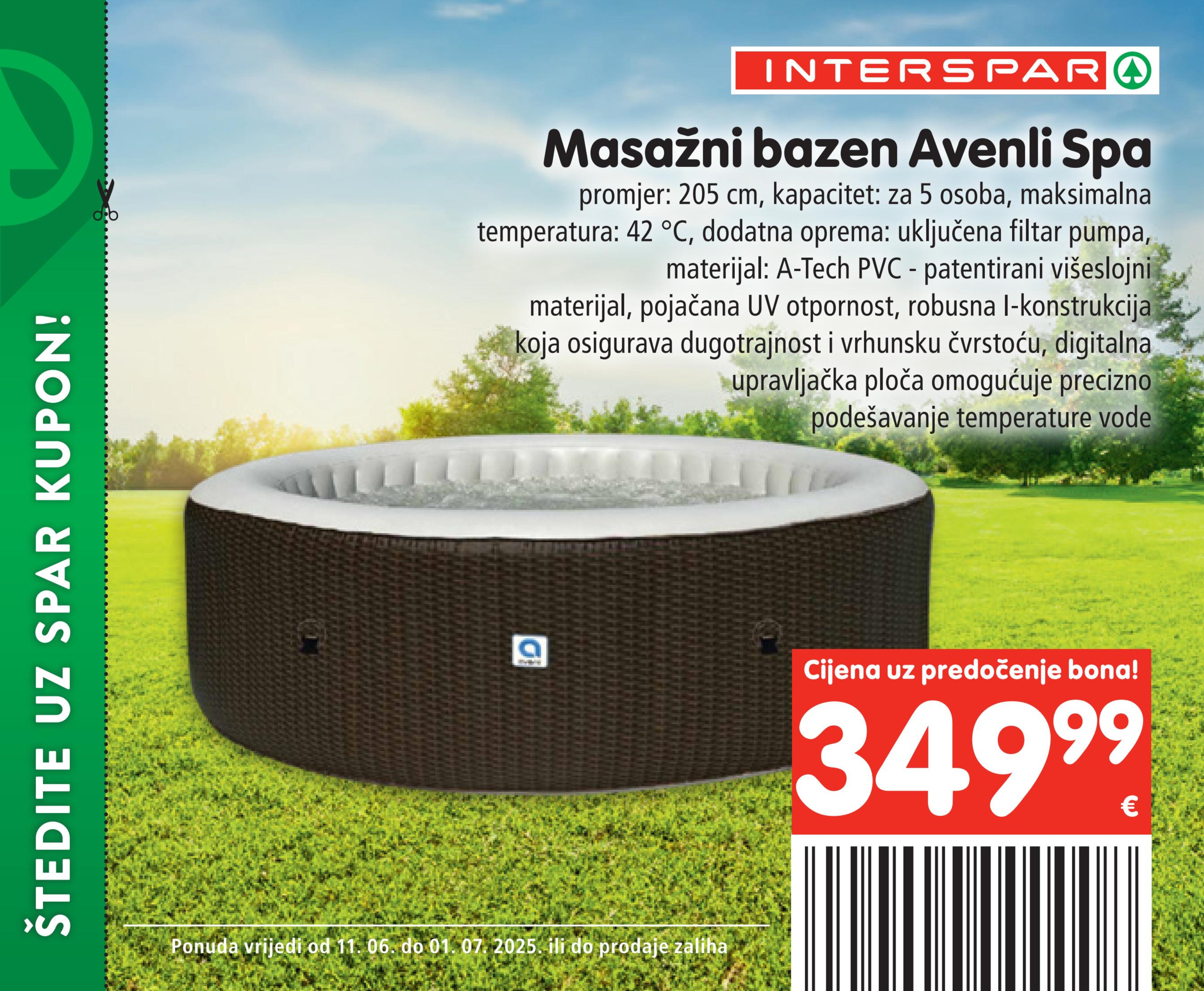 Masažni bazen spa