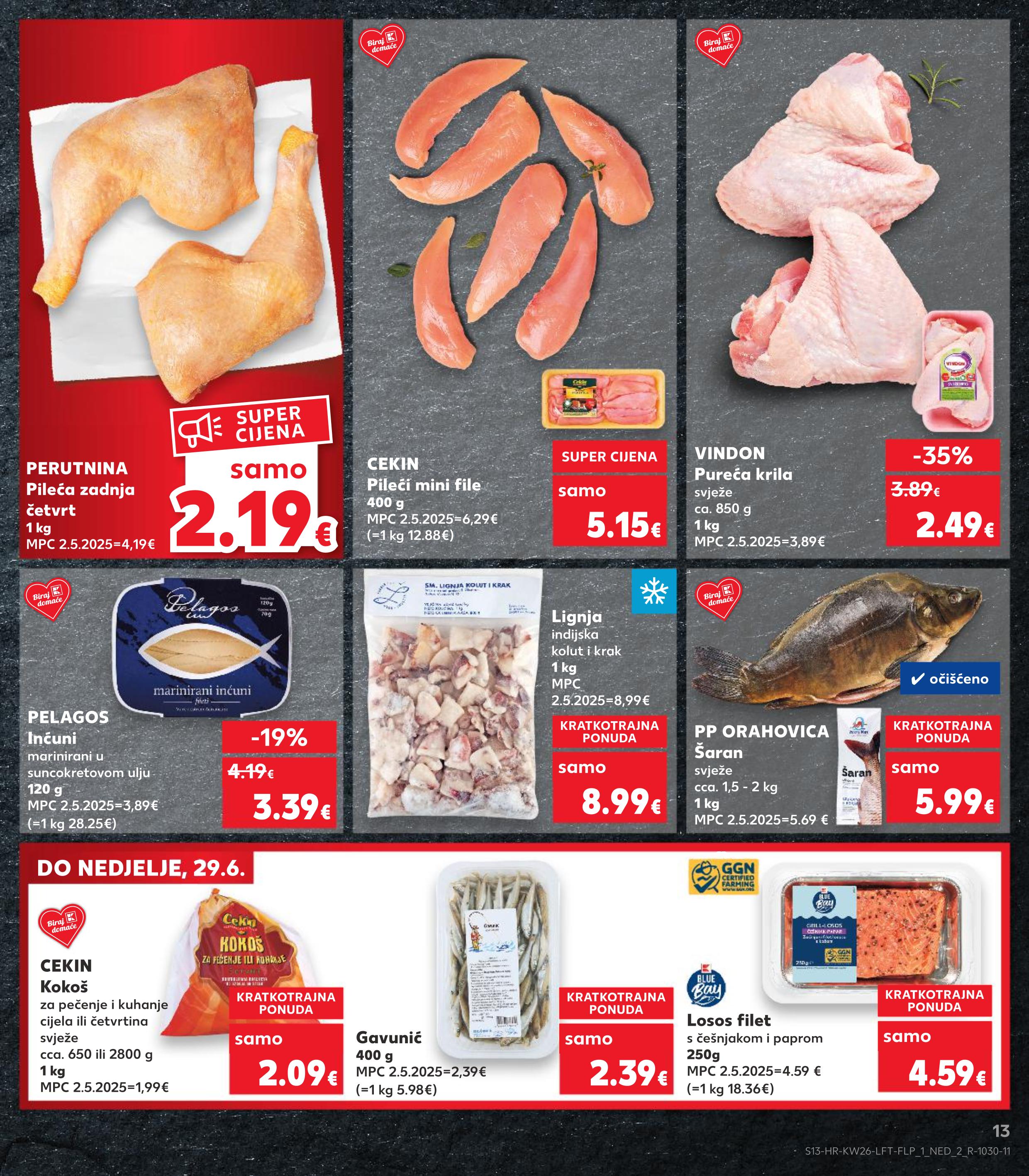 Lignja indijska kolut i krak