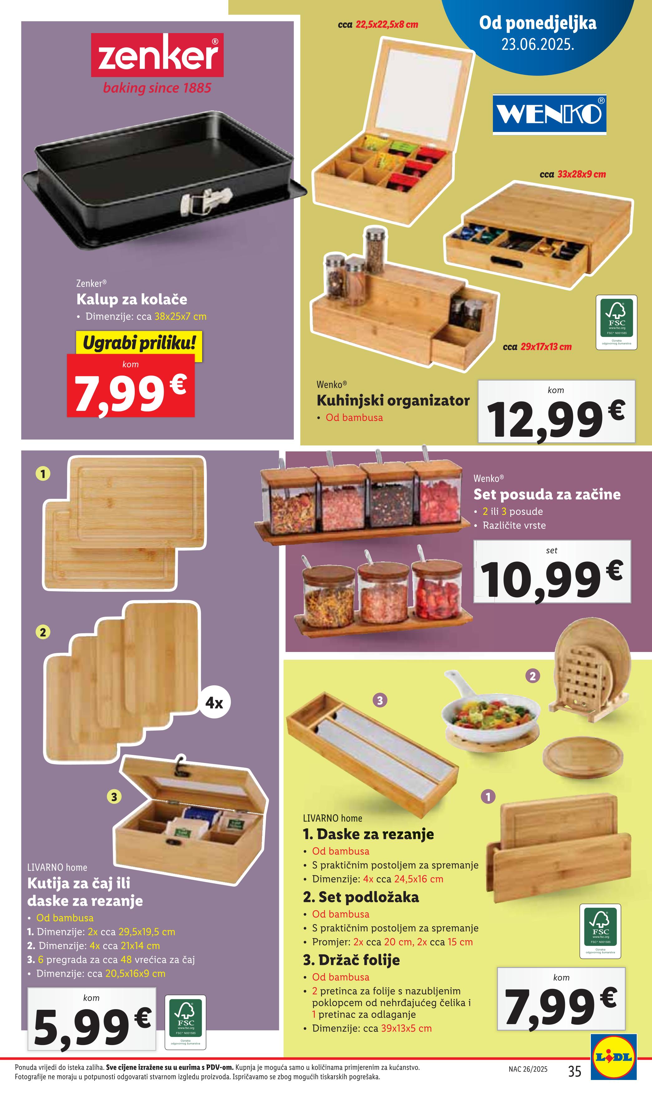 Set podložaka
