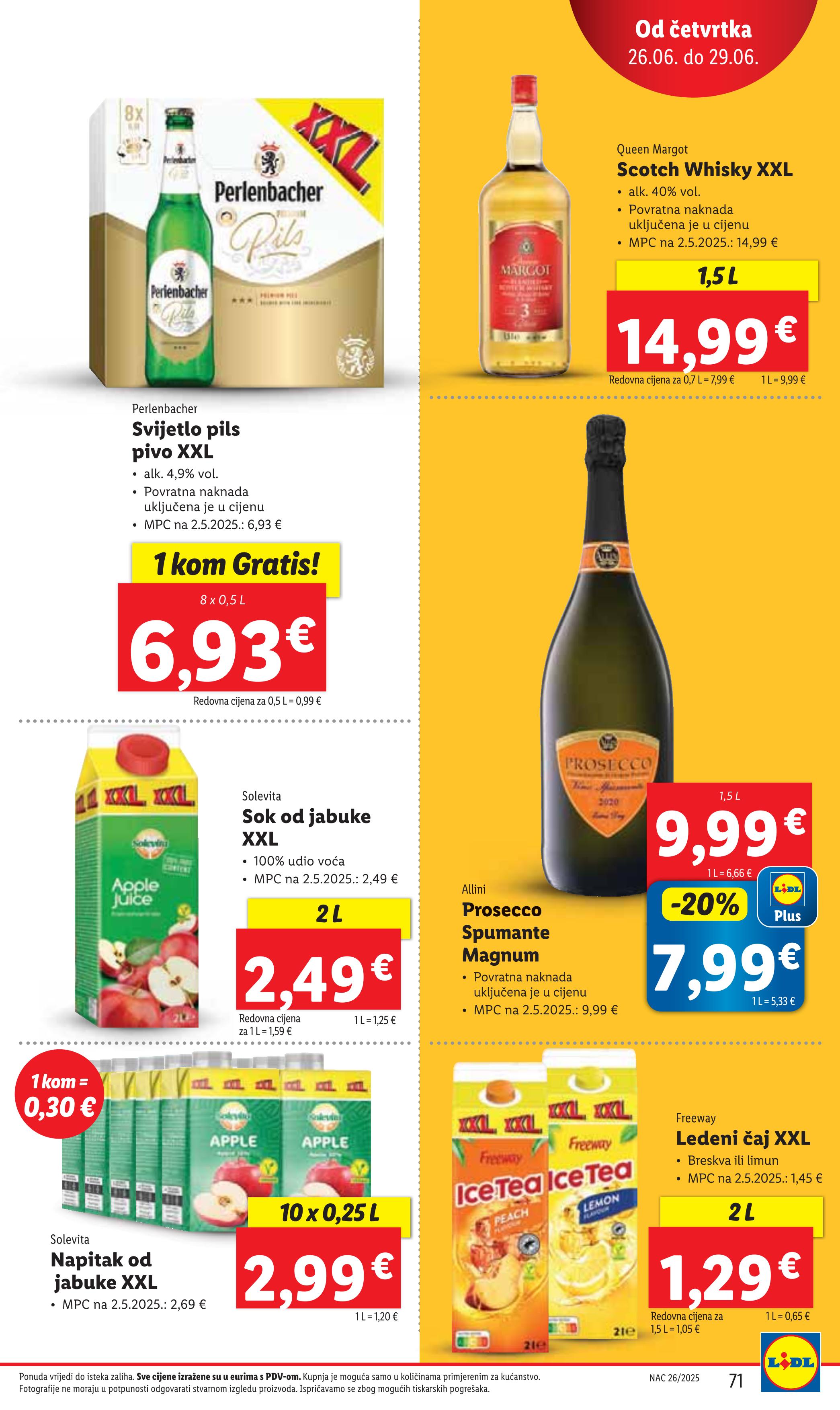 Prosecco spumante magnum