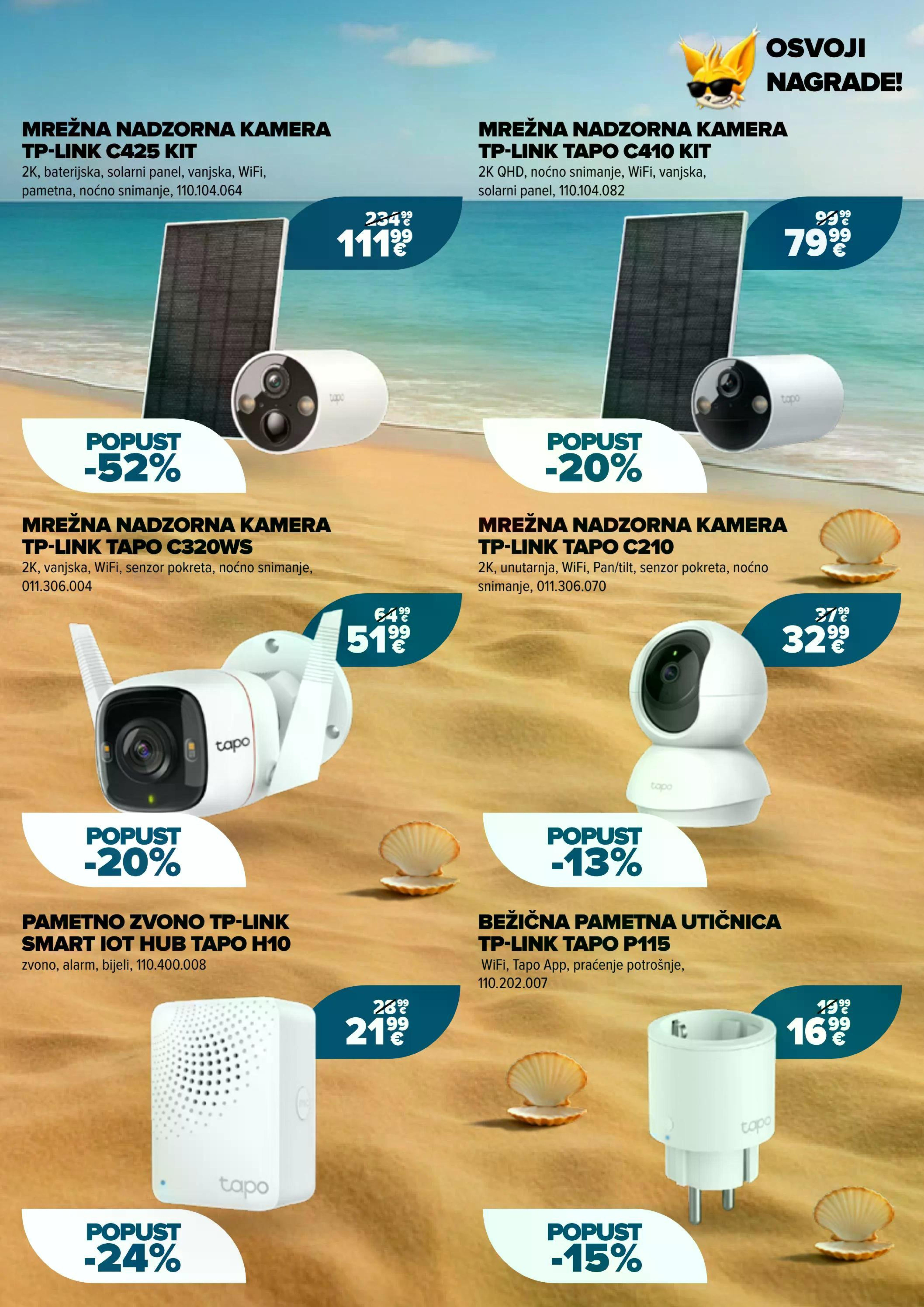 Nadzorna kamera c425 kit