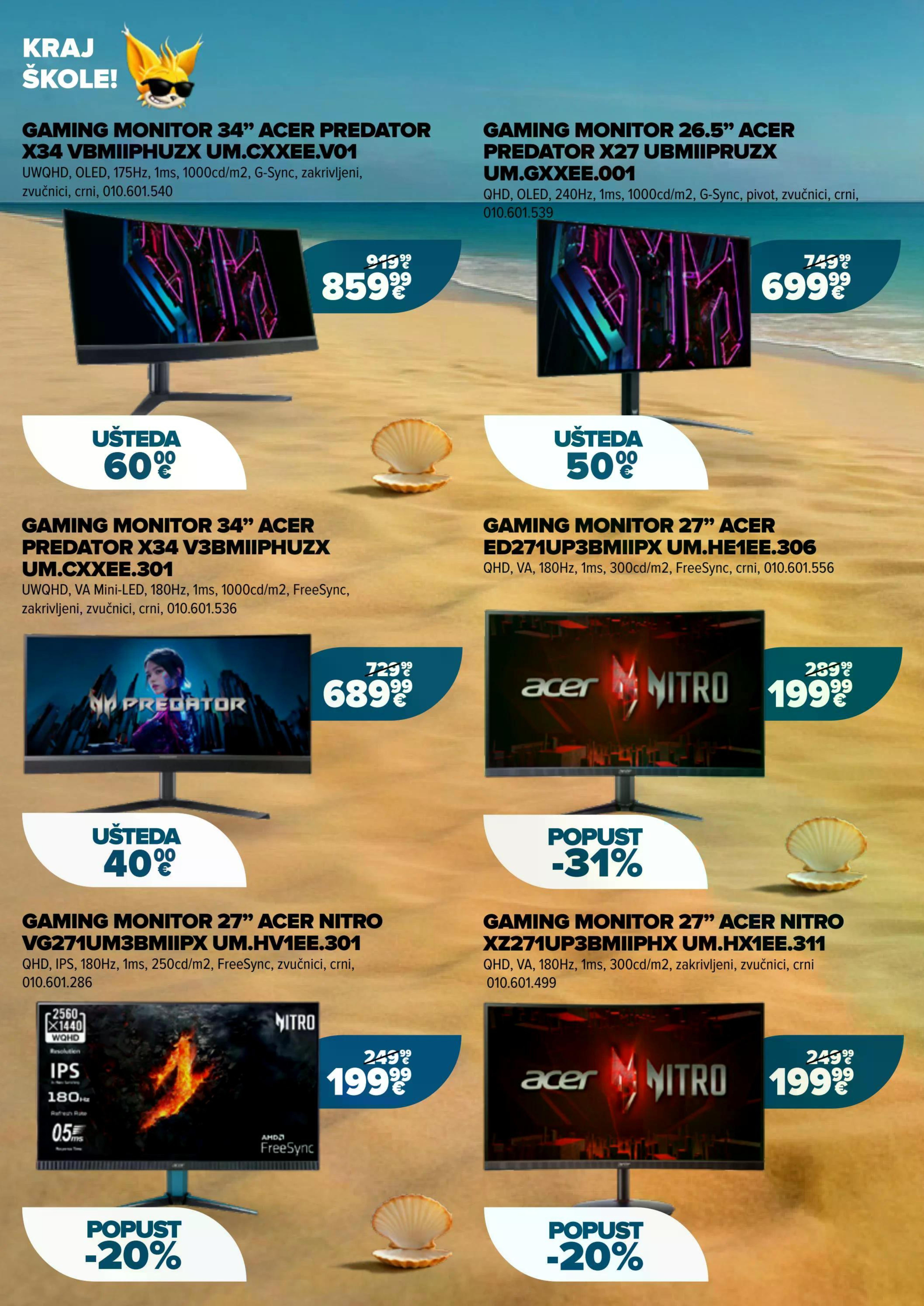 Gaming monitor 27"