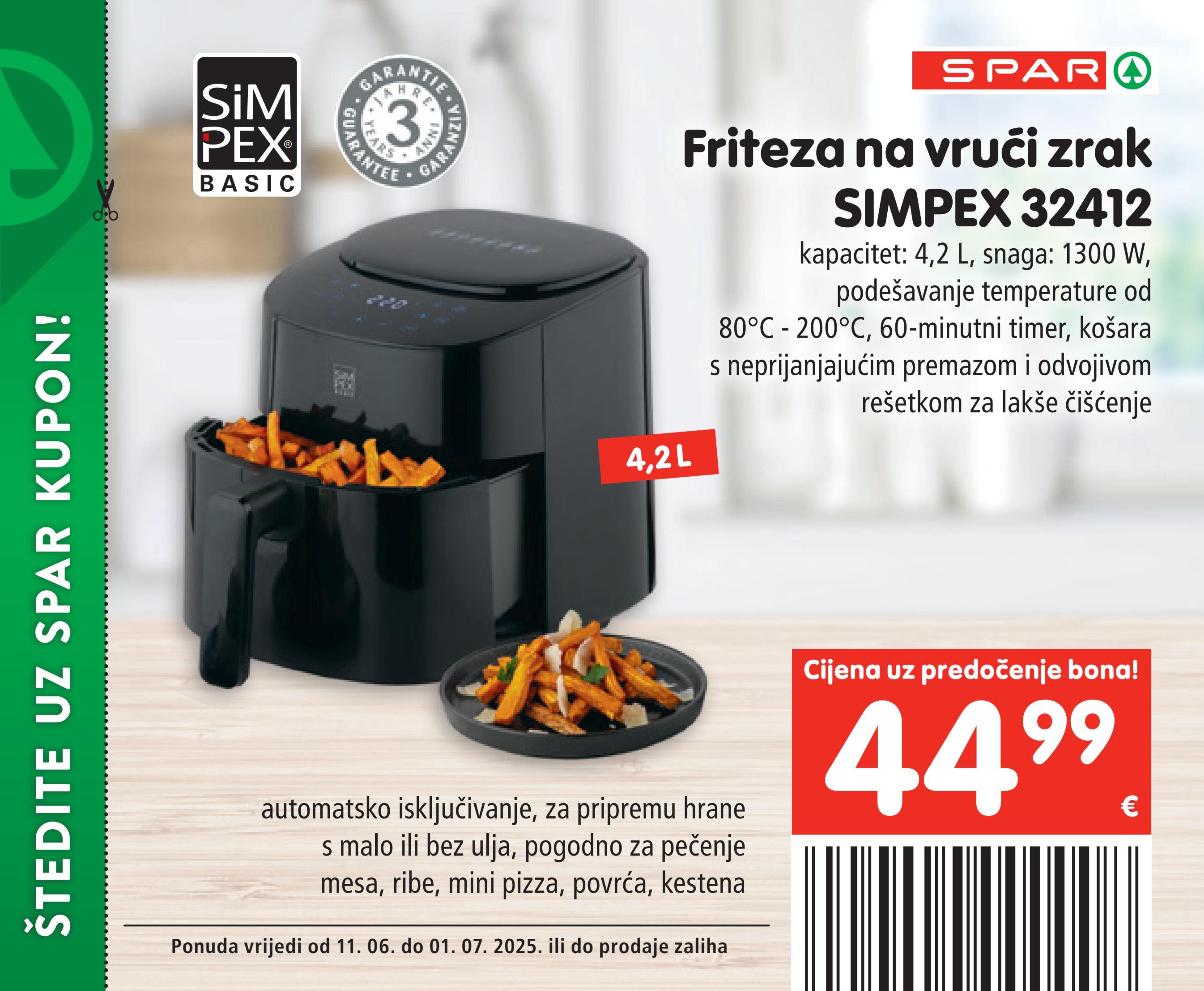 Friteza na vrući zrak