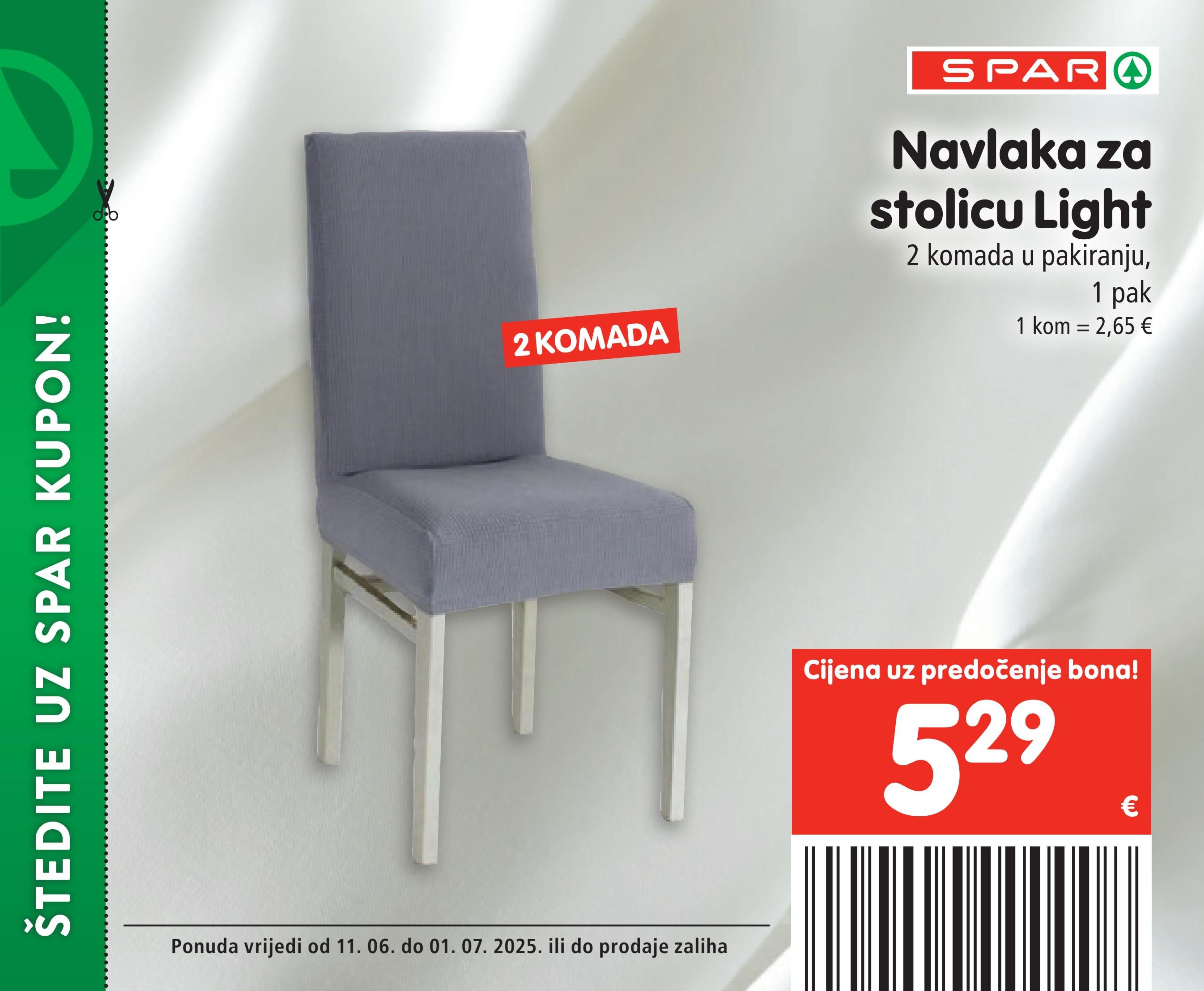 Navlaka za stolicu light