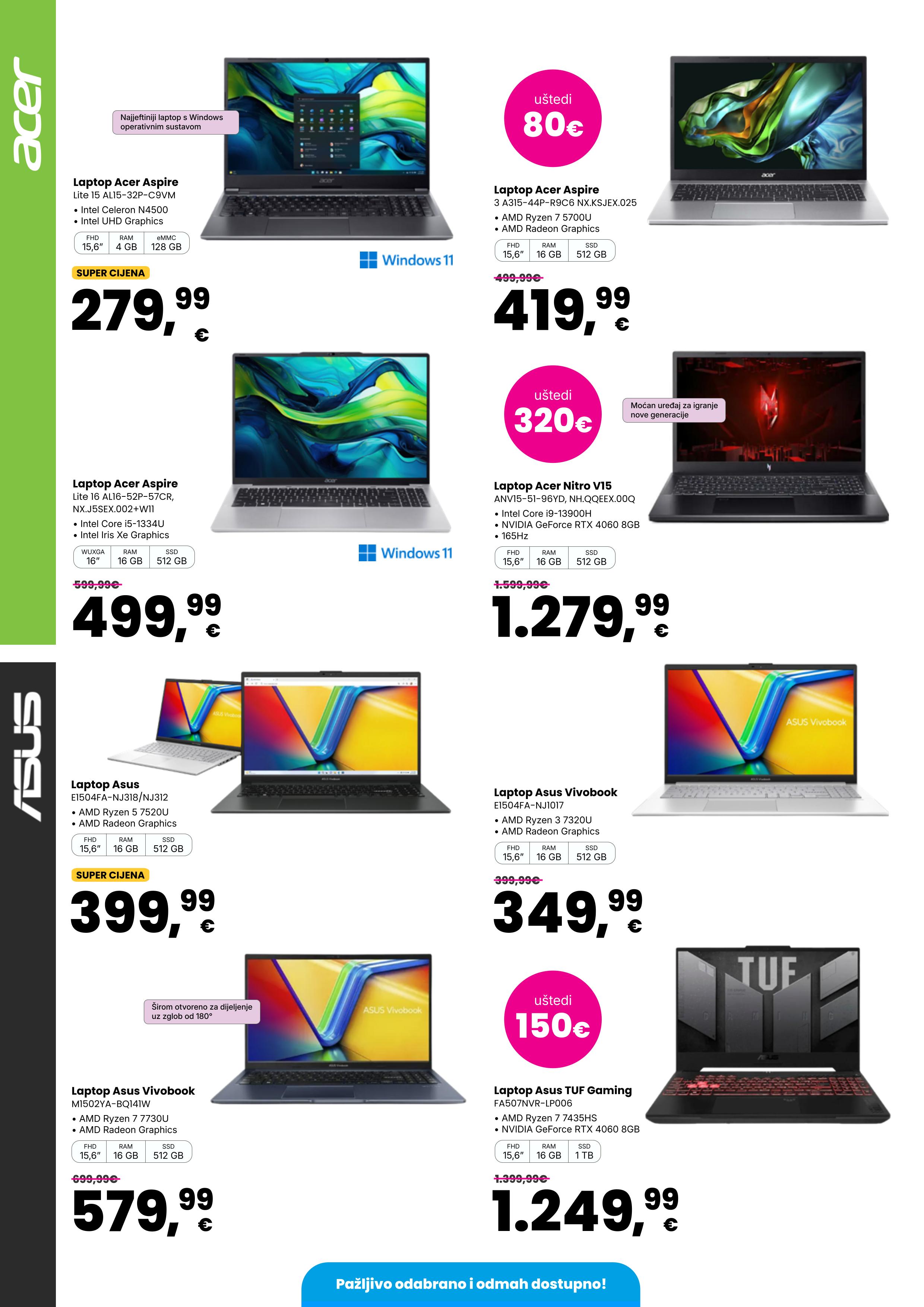 Laptop acer aspire