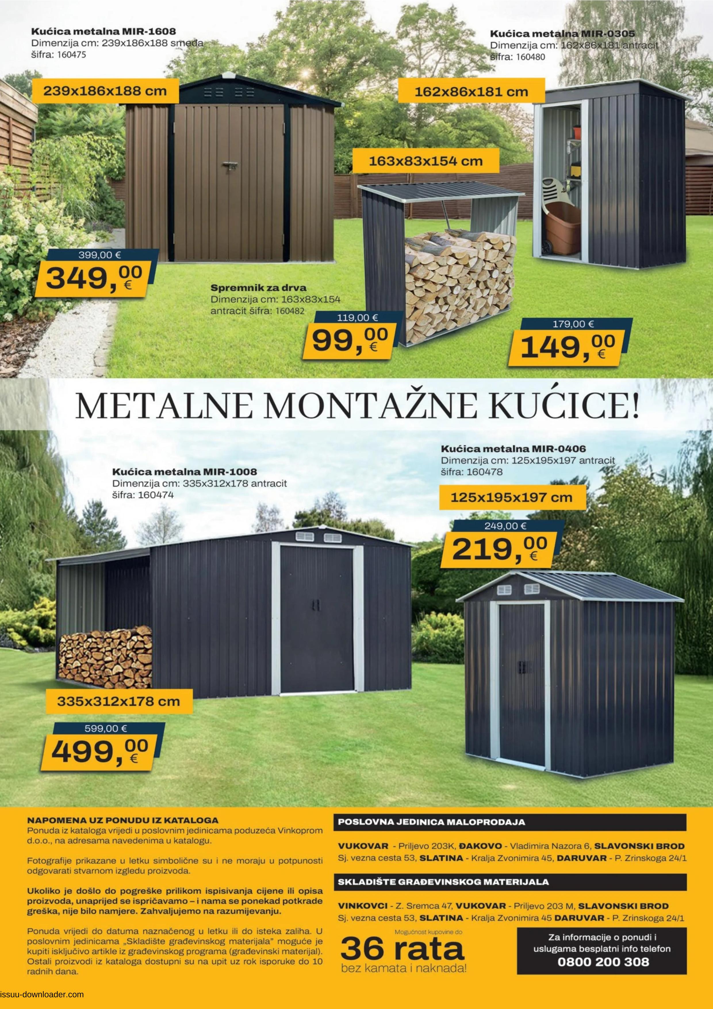 Kućica metalna