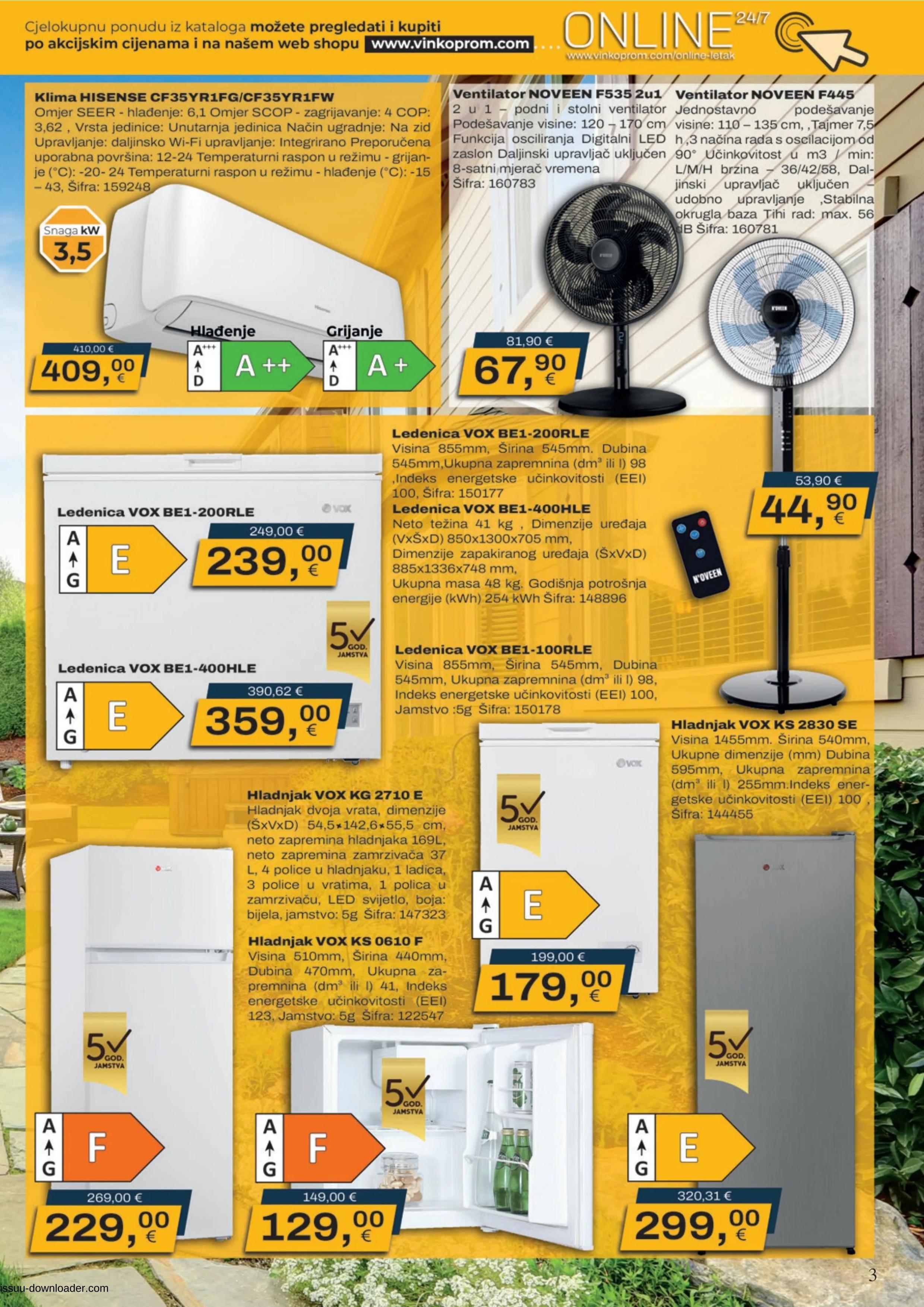 Ventilator f535 2u1