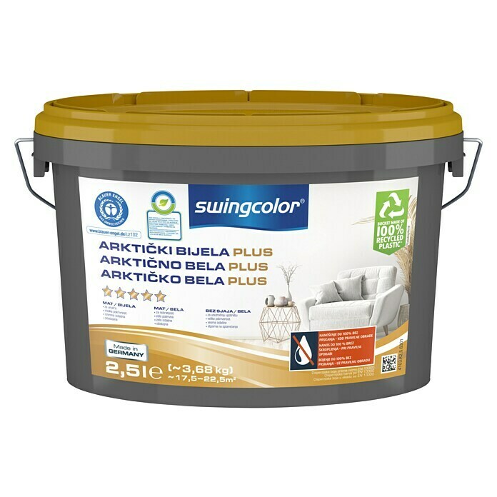 Mix arktički bijela boja 2,5 l