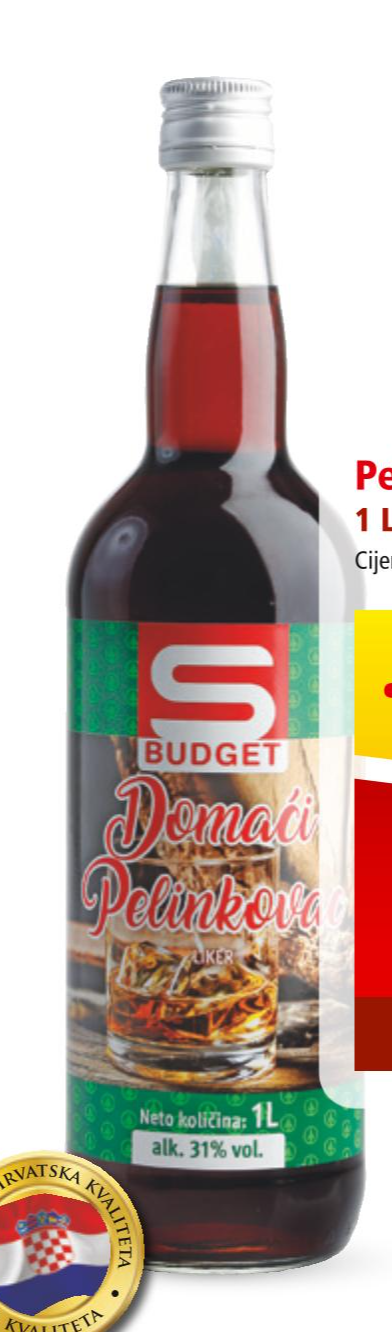 Domati pelinkovac 1 L