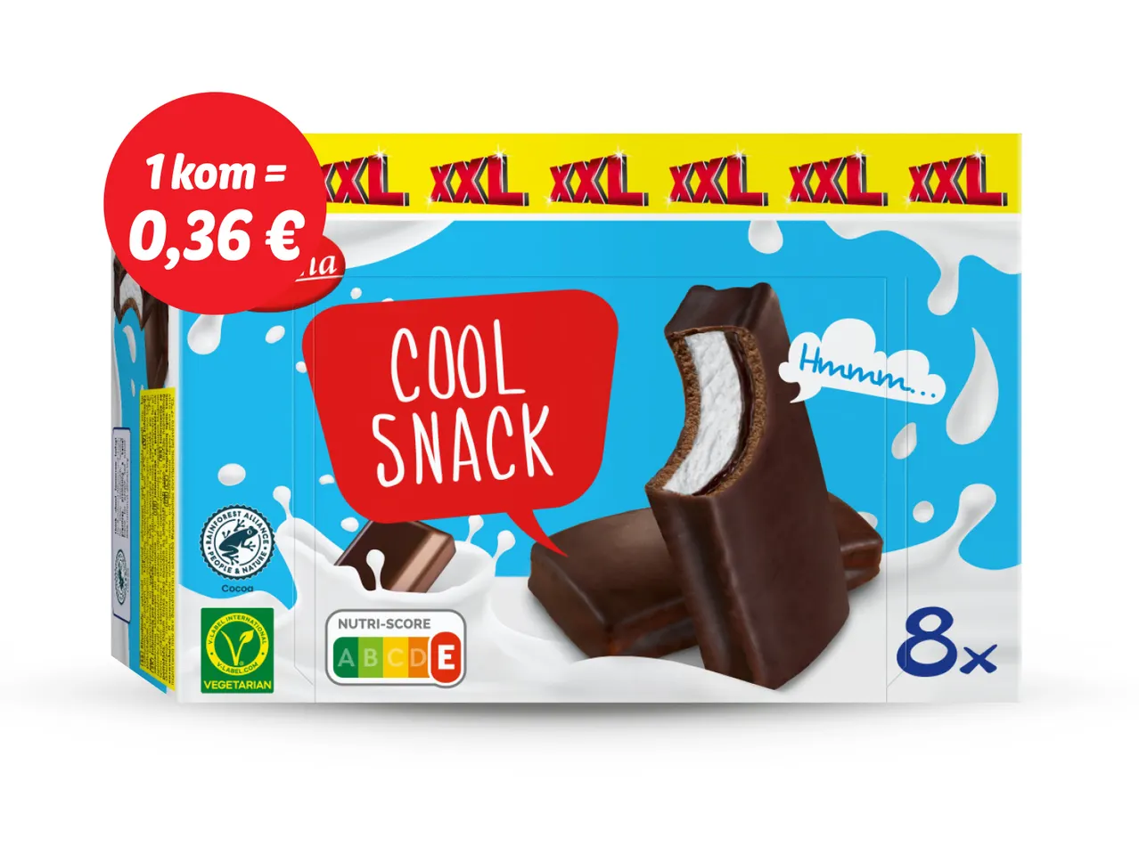 Biskvit s mliječnim punjenjem 8 x 30 g