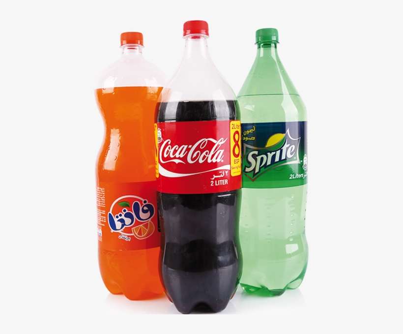 Coca cola/fanta /sprite 2 l