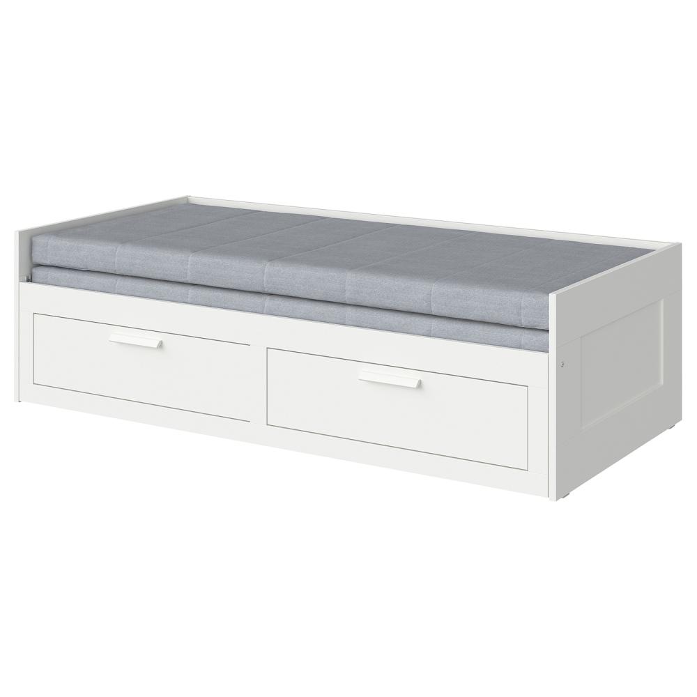 Dnevni krevet s 2 ladice/2 madraca 80x200 cm