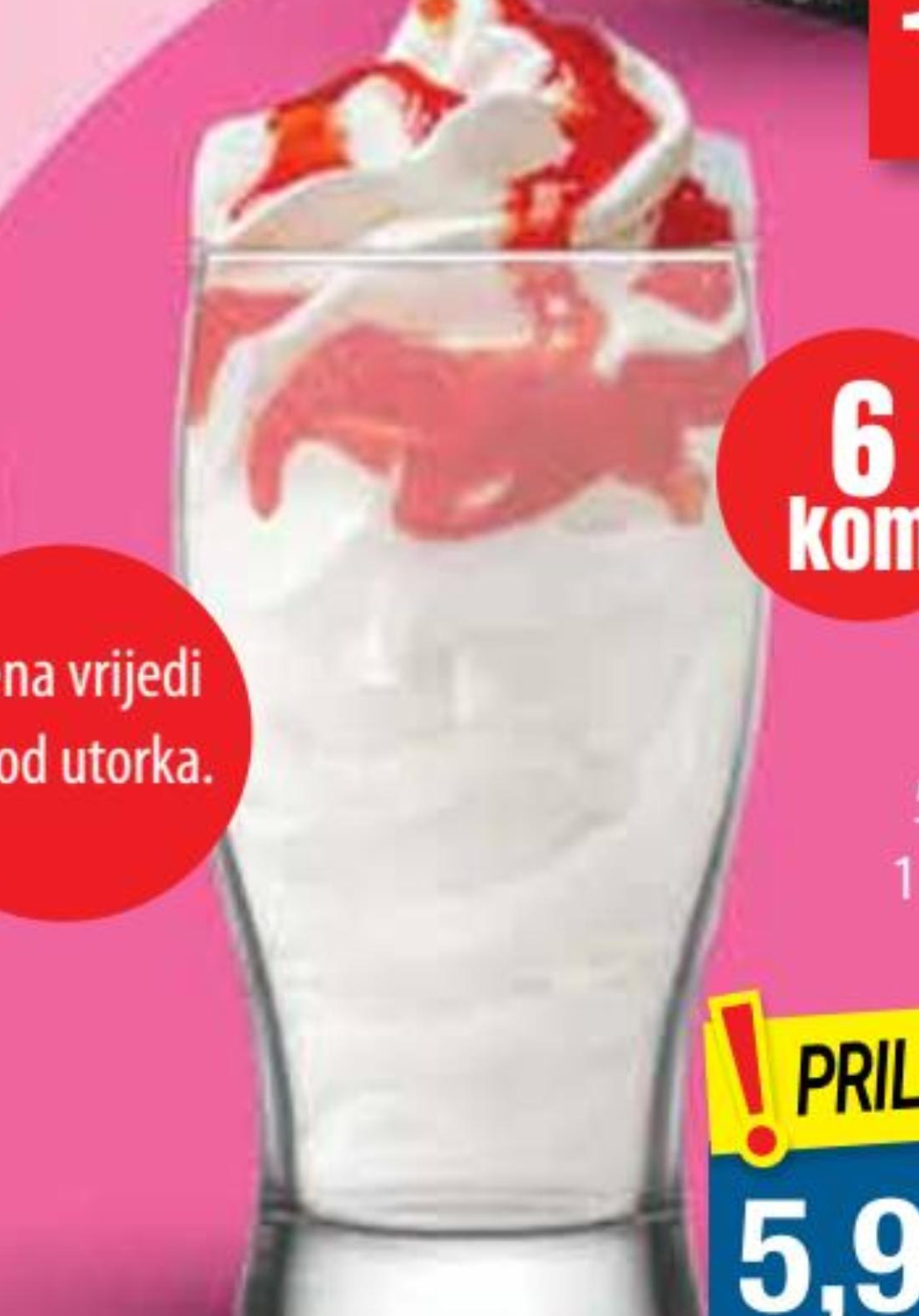 Čaša 565 ml, 6 kom