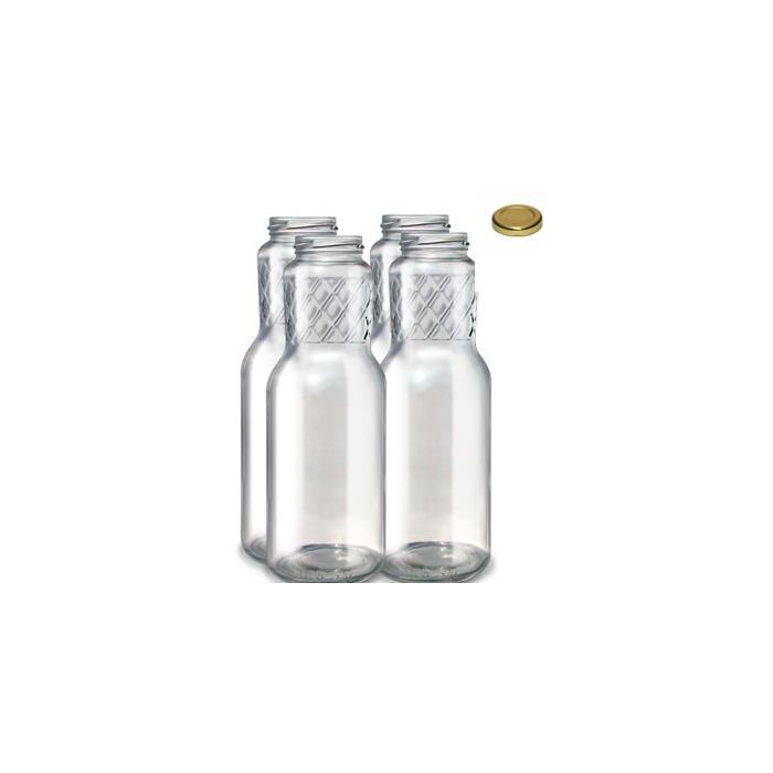 Boca juicy 1l + zatvarač, 4/1, set
