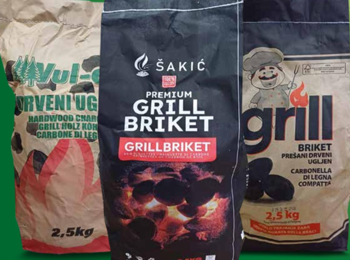 Ugljen za roštilj 2.5kg