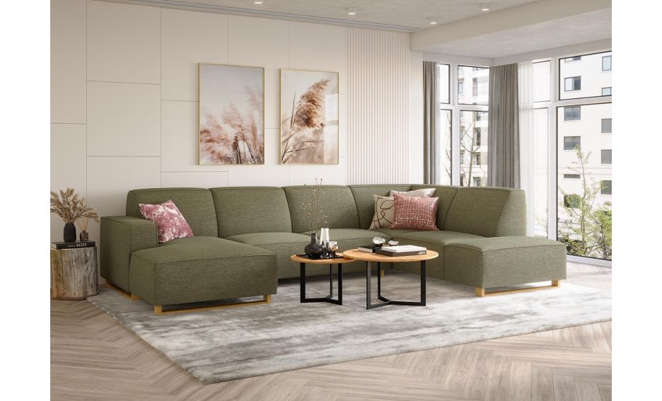 Valencia modularna garnitura 356 x 222 x 85 cm