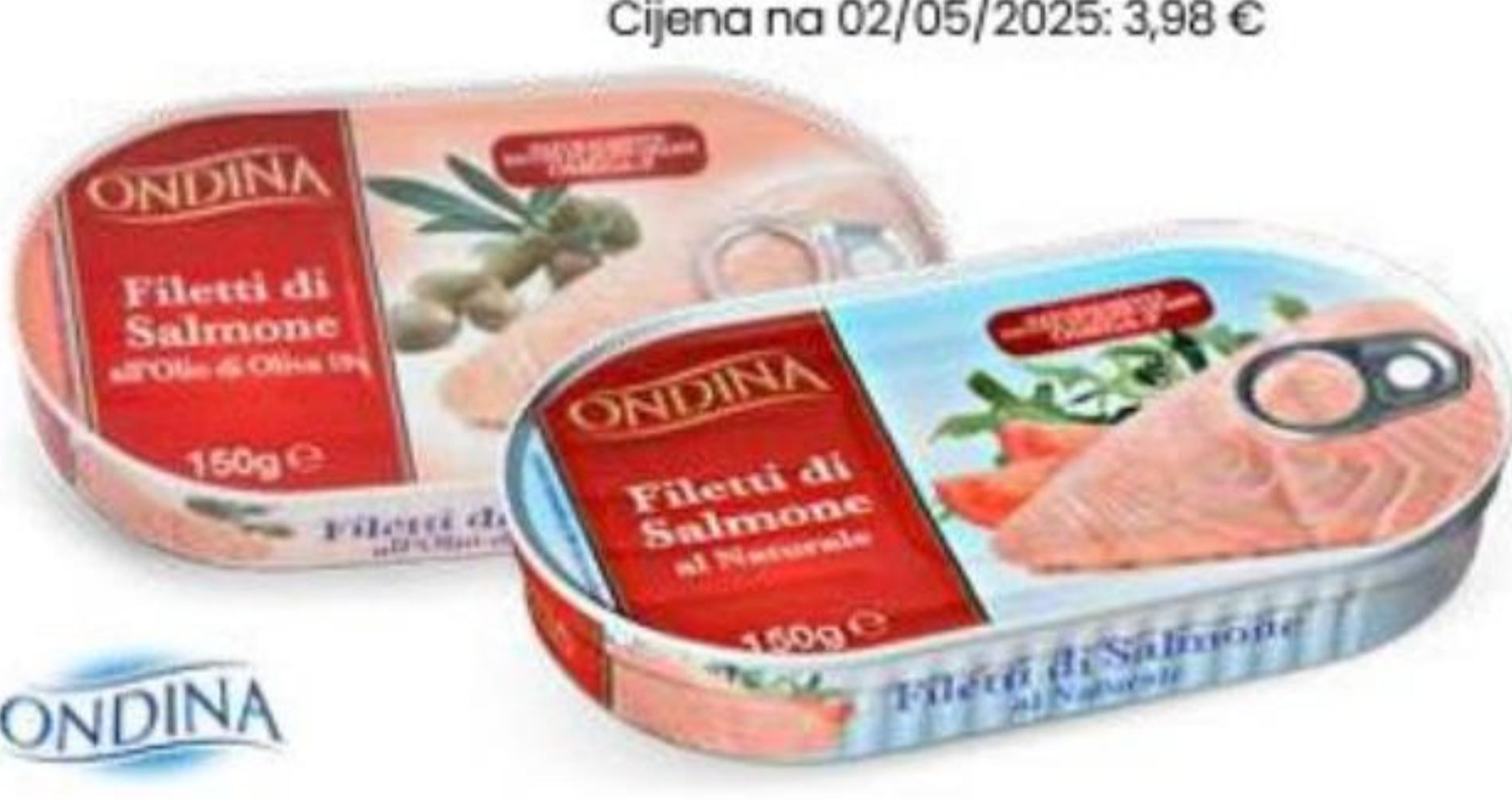 Fileti lososa 150 g