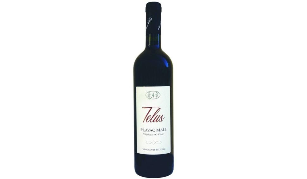 Vino telus plavac mali 0,75 L