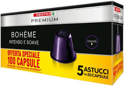 Kapsule za kavu 100 kapsula, 500 g