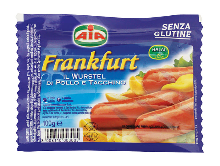 Hrenovke frankfurt 100g