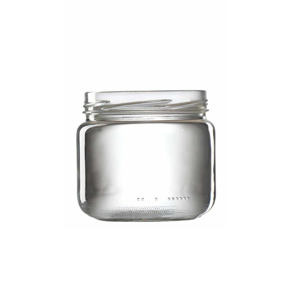 Staklenka 370ml + poklopac, 8/1, set