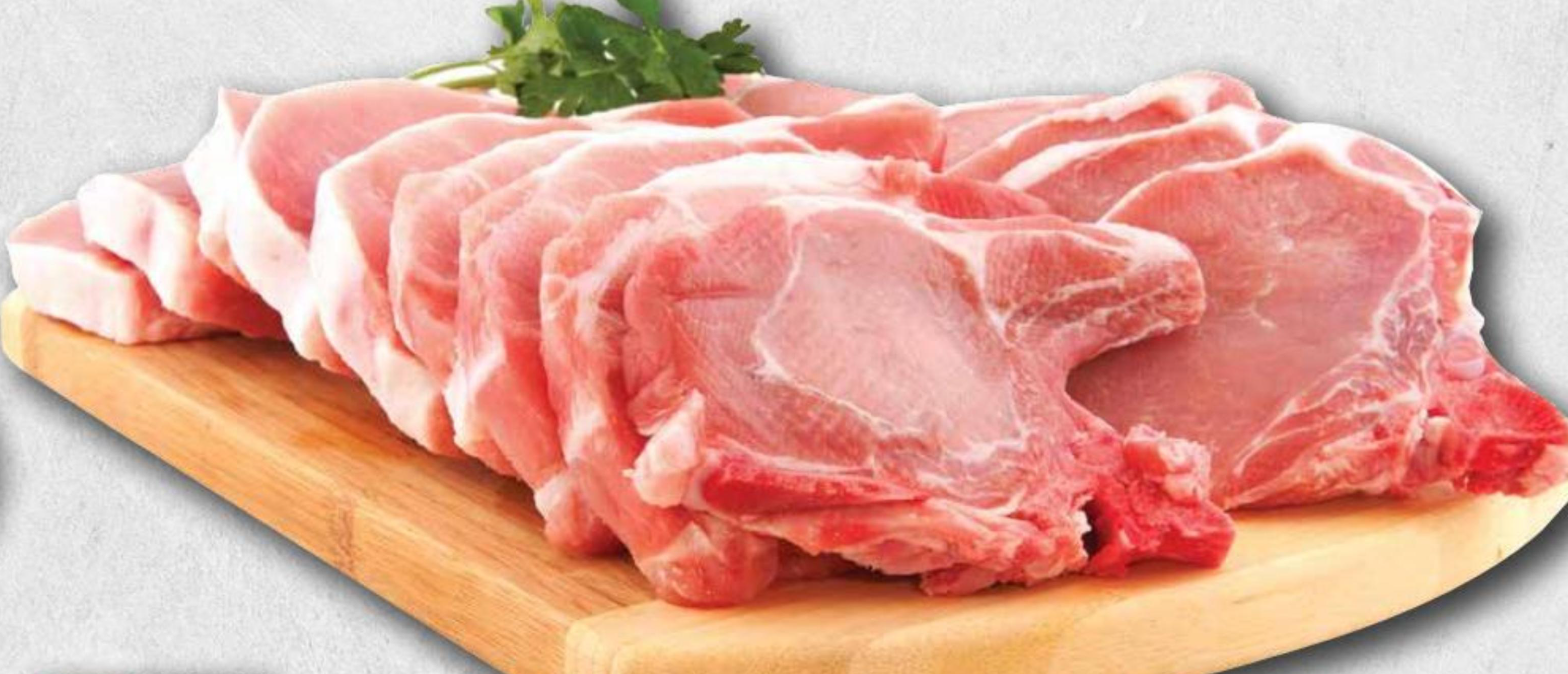 Svinjska slabina i leđa s kosti 1 kg