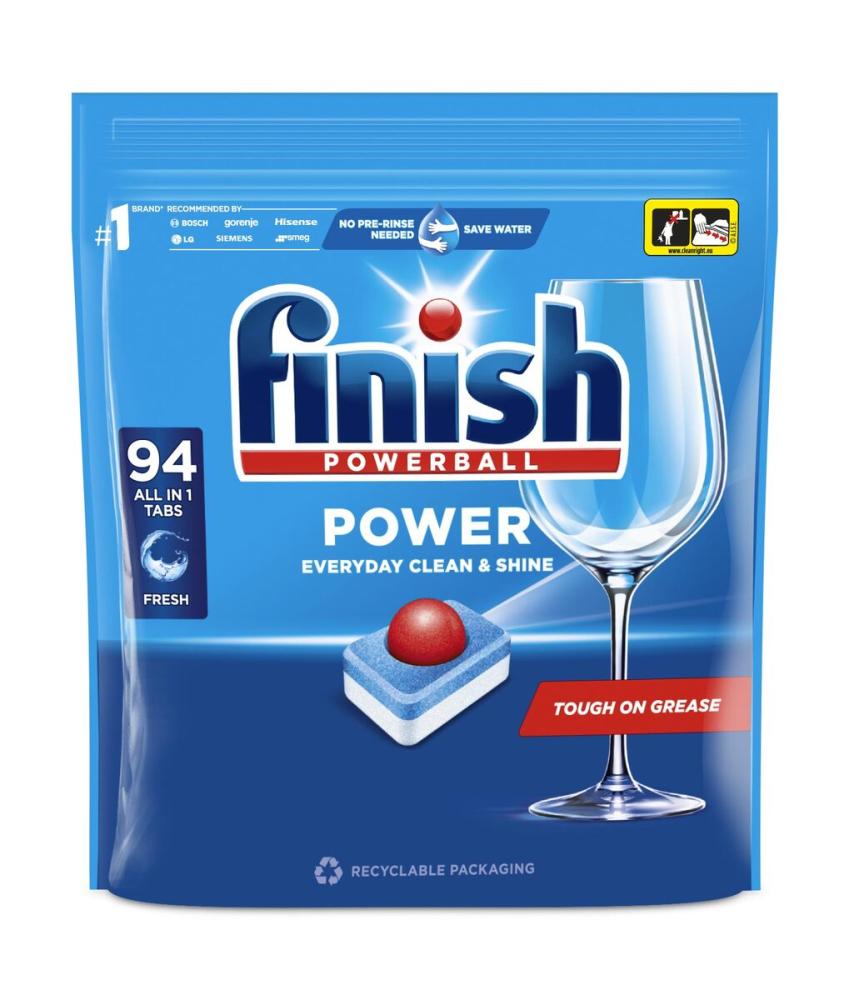 Tablete za strojno pranje posuđa 94 komada Finish
